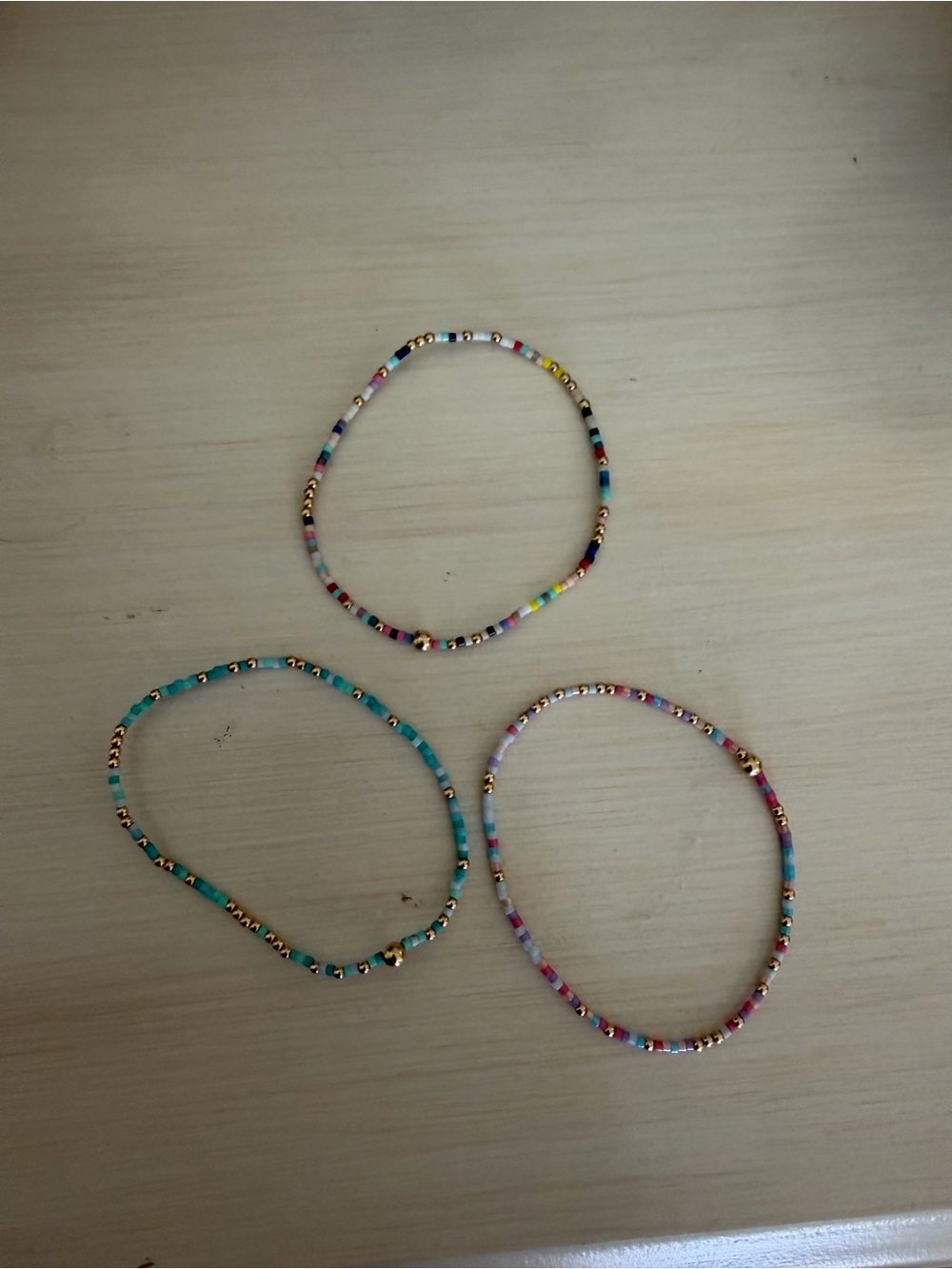 Enewton Multicolor Seed Bead Stretch Bracelet - Women Jewelry